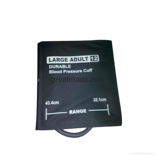 Katta kattalar uchun{0}}Quviqda qayta ishlatilmaydigan NIBP manjeti