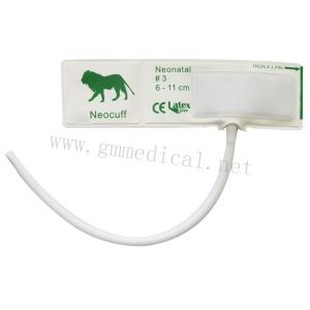 Neonate Bir martali ishlatiladigan NIBP Cuff 6-11 sm