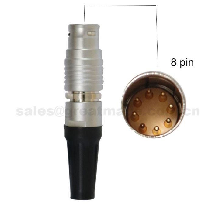 FGG PHG 2B 308 Push-pull Metal Straight Plug/free Socket Connector