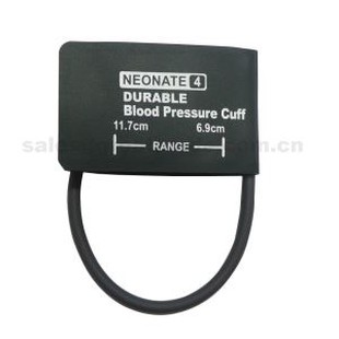 Neonate # 4 SingleTube Nibp Cuff, 6.9-11.7cm Kolos Dairesel, Çantasız,