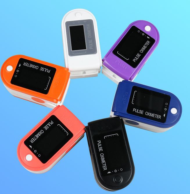 Qon bosimi sensori barmoq bilan raqamli barmoq uchi tibbiy uskunalar kislorod sensori